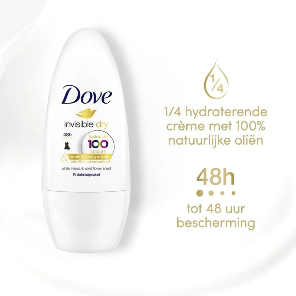 Dove Invisible Dry Antitranspirant Deodorant Roller