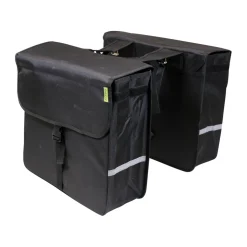 Dresco Dubbele Fietstas Luxe Shopper 40 Liter