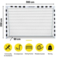 Dunlop Voetbaldoel MEDVO6310/011