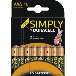 Duracell Simply AAA Batterijen