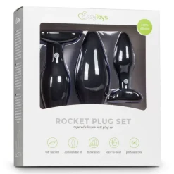 EasyToys Anal Collection Siliconen Buttplugsetje