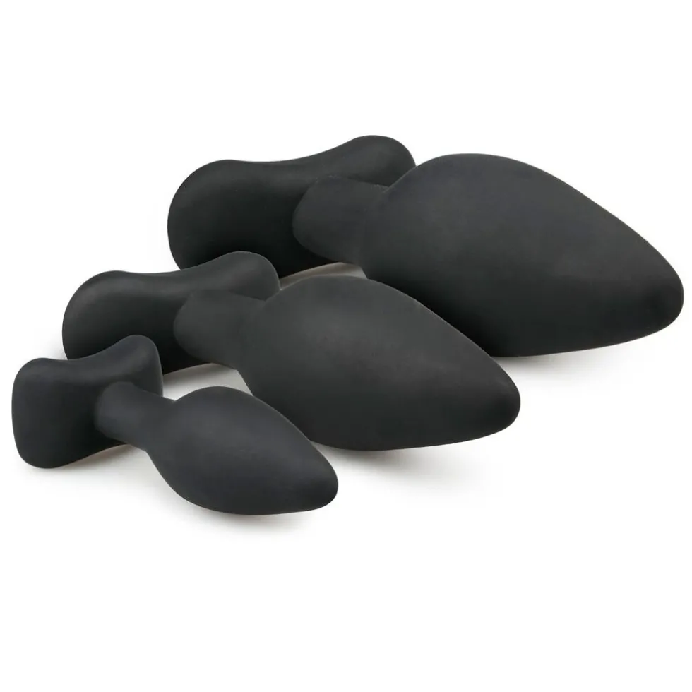 EasyToys Anal Collection Siliconen Buttplugsetje
