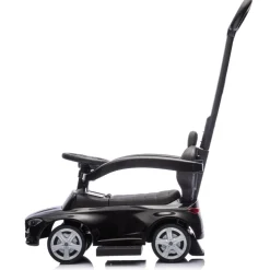 Eco Toys Zwart Mercedes Benz Loopauto met Duwstang
