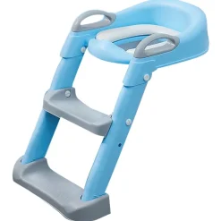 Eco Toys Blauw Toilettrainer met Trapje