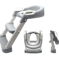Eco Toys Grijs Toilettrainer met Trapje