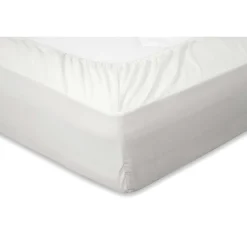 Elegance Hoeslaken Katoen Perkal 35cm Hoekhoogte - wit 180x210/220cm