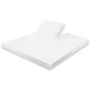 Elegance Splittopper Hoeslaken Jersey Katoen Stretch - wit 180x210/220cm