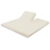 Elegance Splittopper Hoeslaken Perkal Katoen - ivoor 180x210/220cm
