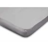 Elegance Topper Hoeslaken Jersey Katoen Stretch - licht grijs 90x210/220 - 100x200cm