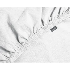 Elegance Topper Hoeslaken Jersey Katoen Stretch - wit 120/130/140x200cm