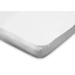 Elegance Topper Hoeslaken Jersey Katoen Stretch - wit 90x210/220 - 100x200cm