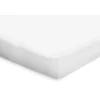 Elegance Topper Hoeslaken Katoen Perkal - wit 180x200cm