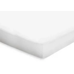 Elegance Topper Hoeslaken Katoen Perkal - wit 180x200cm