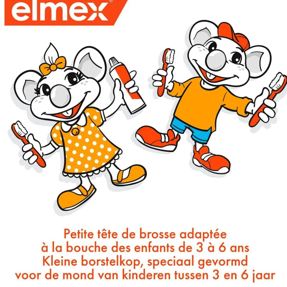 Elmex 3-6 Jaar Kindertandenborstel