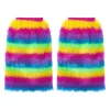 Fake Fur Gebreide Beenwarmers