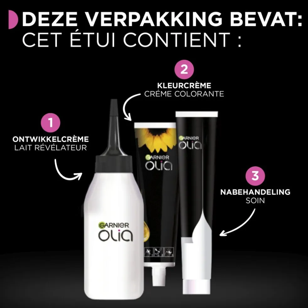 Garnier Olia 6.0 Donkerblond Permanente Haarkleuring