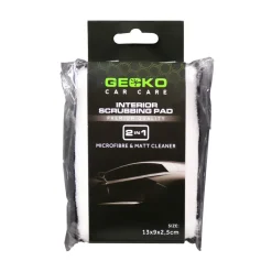 Gecko 2in1 Interieur Schrobspons 13x9x2,5cm