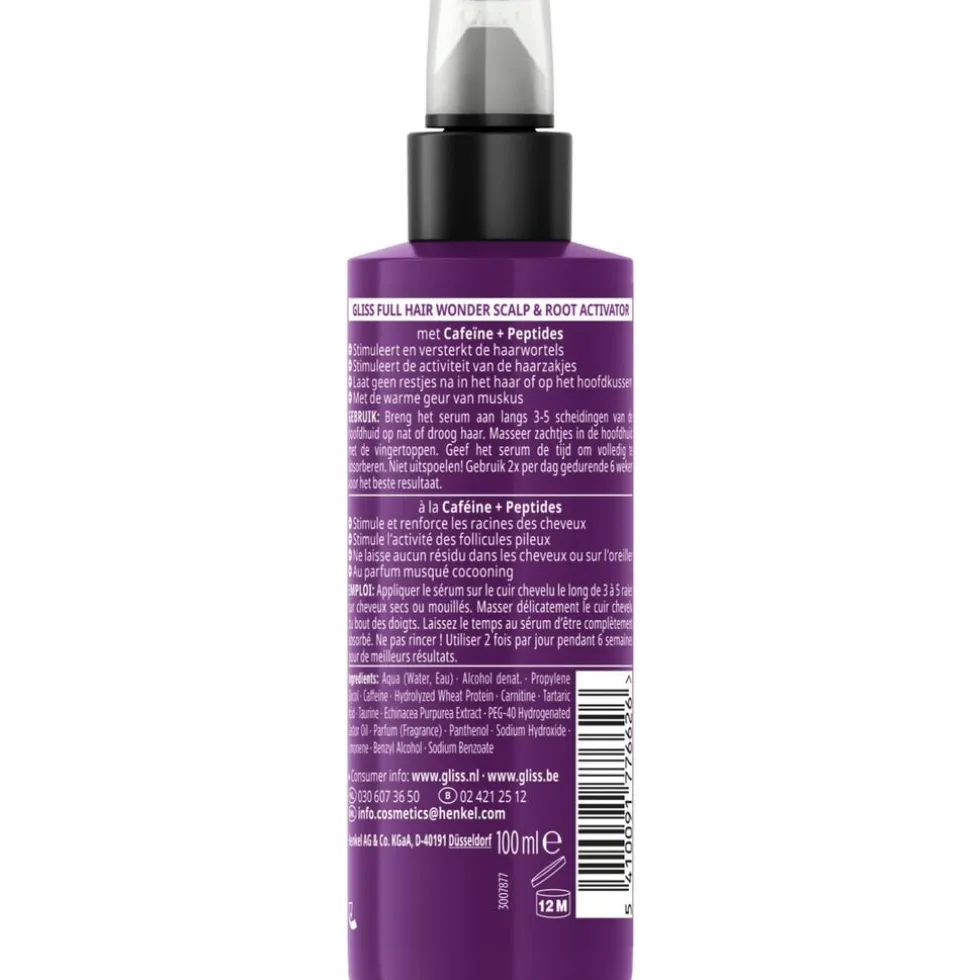 Gliss Full Hair Wonder Scalp & Root Activator