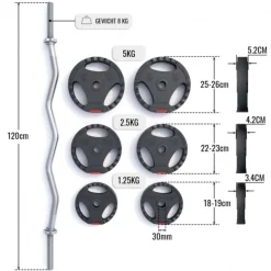 Gorilla Sports EZ Curlset