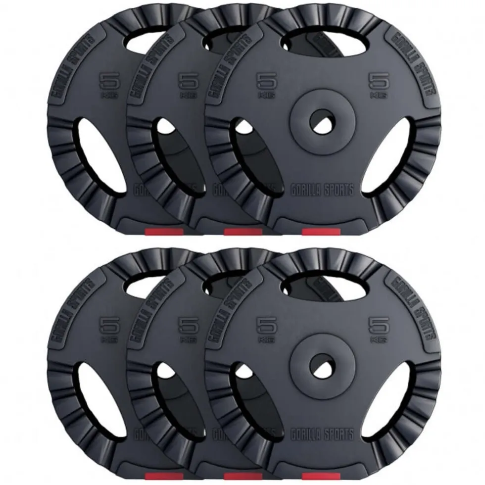 Gorilla Sports Halterschijven Set