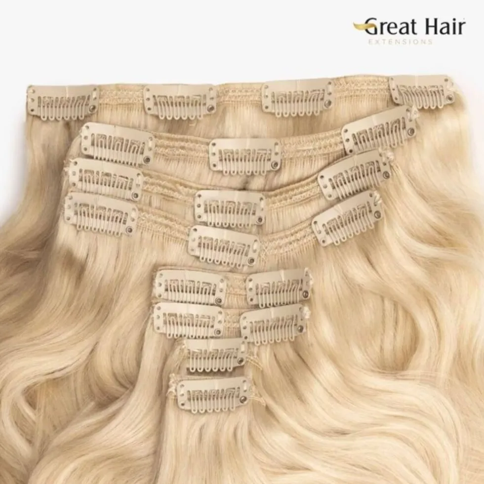 Great Hair Extensions Full Head Wavy 50cm