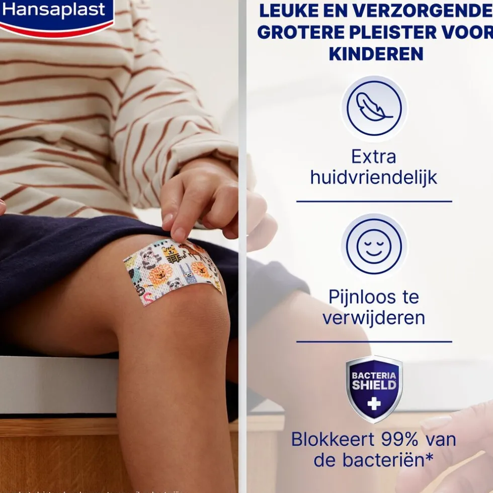 Hansaplast Sensitive Kids XL Pleisters