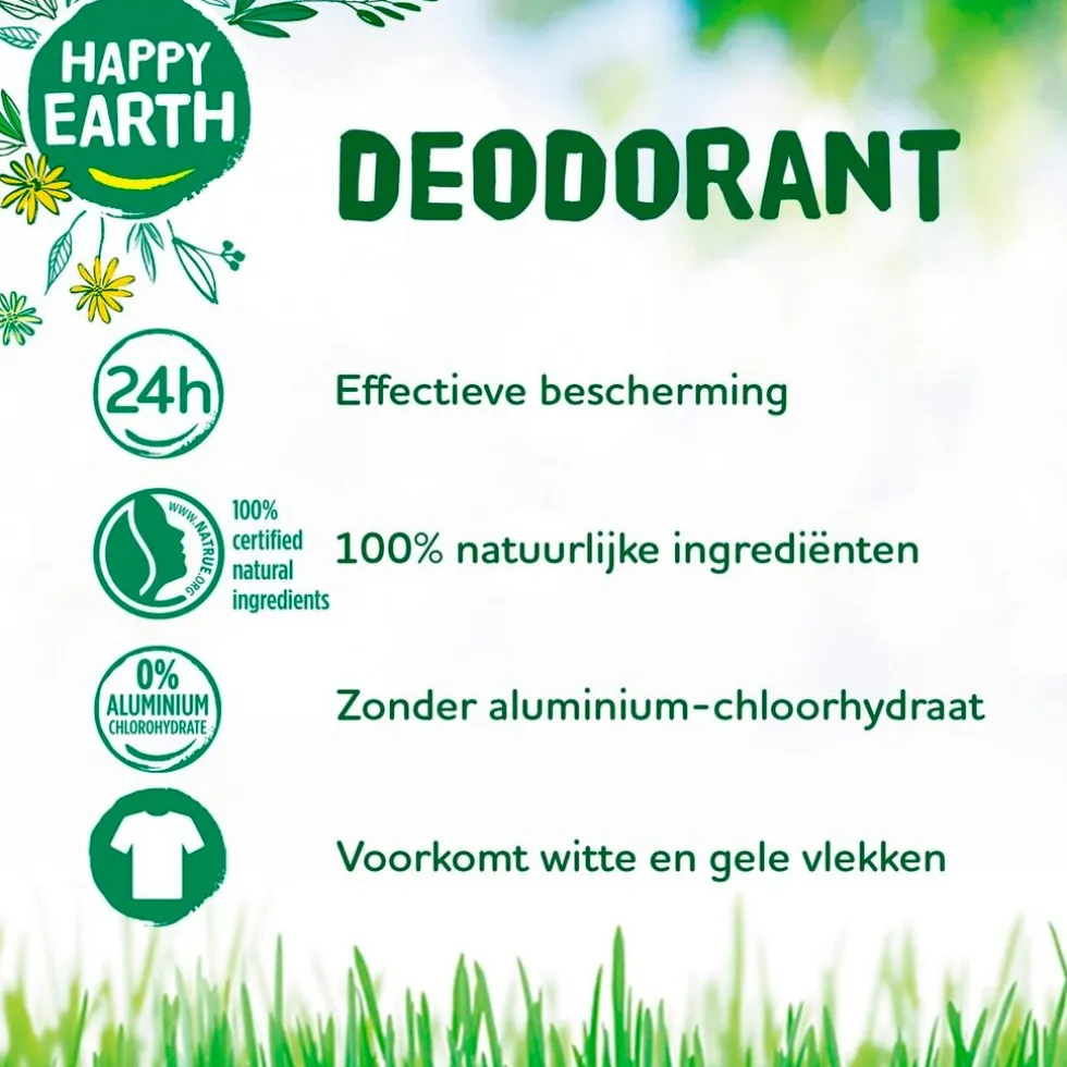 Happy Earth 100% Natural Air Jasmine Ho Wood Deospray