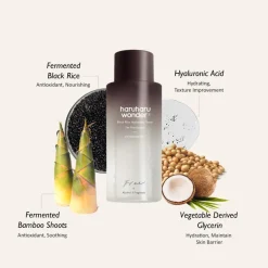 Haruharu wonder Black Rice Hyaluronic Toner Free of Alcohol Fragrance