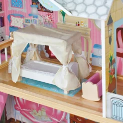 Houten Poppenhuis Mary Meubelset 10pcs 3 Verdiepingen