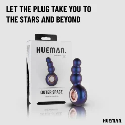 Hueman Outer Space Vibrerende Buttplug