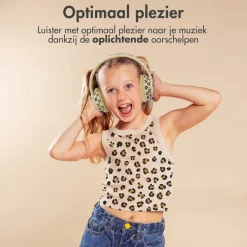 imoshion Draadloze Bluetooth Kinder Koptelefoon met LED Verlichting
