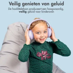 imoshion Draadloze Bluetooth Kinder Koptelefoon met LED Verlichting