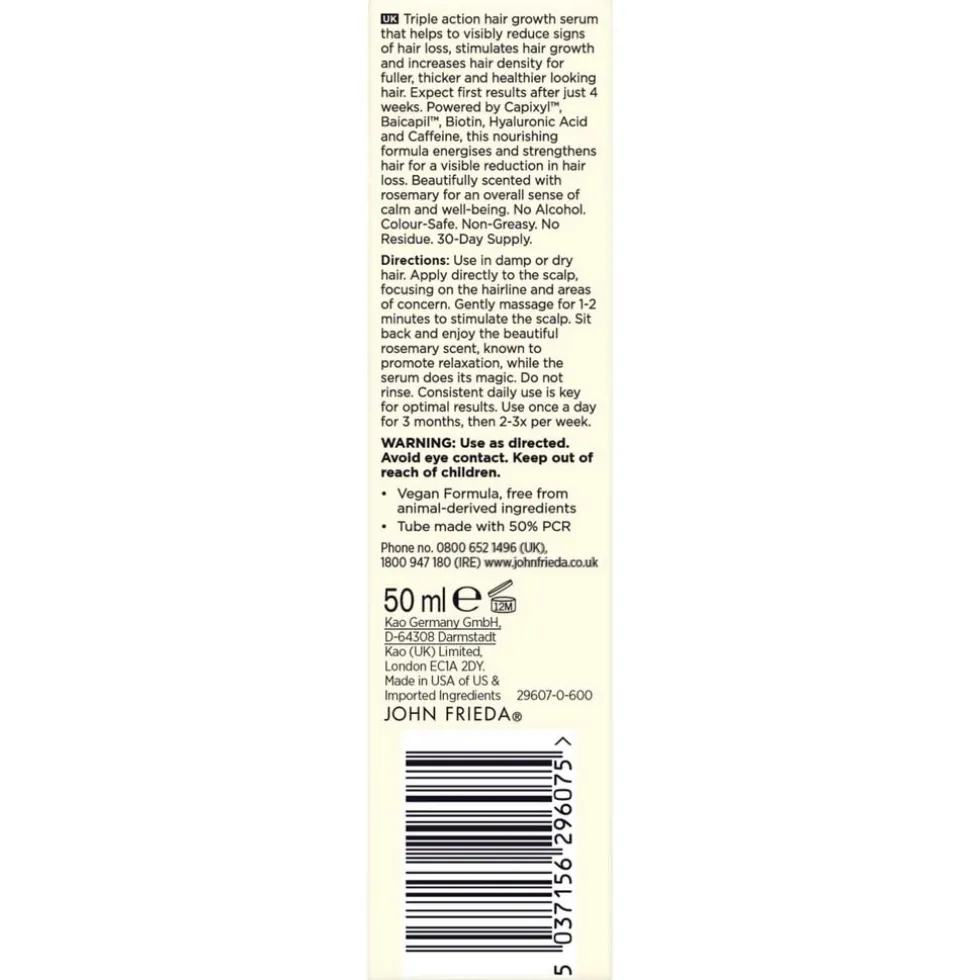 John Frieda Pro Filler+ For Fine Hair Scalp Serum