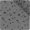 Jollein Jersey Spot Storm Grey 75 x 95 cm Boxmatras Hoeslaken
