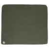 Jollein Pure Knit Leaf Green 75 x 85 cm GOTS Aankleedkussenhoes