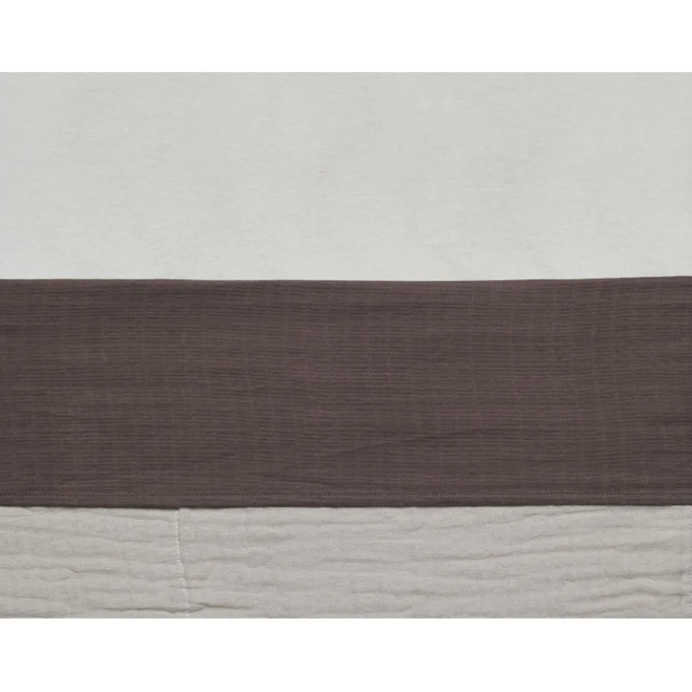 Jollein Wrinkled Cotton Chestnut 75 x 100 cm Wieglaken