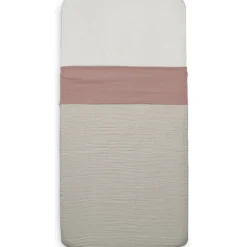 Jollein Wrinkled Cotton Rosewood 75 x 100 cm Wieglaken