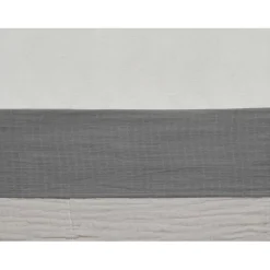 Jollein Wrinkled Cotton Storm Grey 120 x 150 cm Ledikantlaken