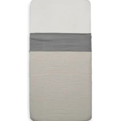 Jollein Wrinkled Cotton Storm Grey 75 x 100 cm Wieglaken
