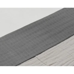 Jollein Wrinkled Cotton Storm Grey 75 x 100 cm Wieglaken