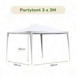 Kinzo Partytent MEKPA7410/007