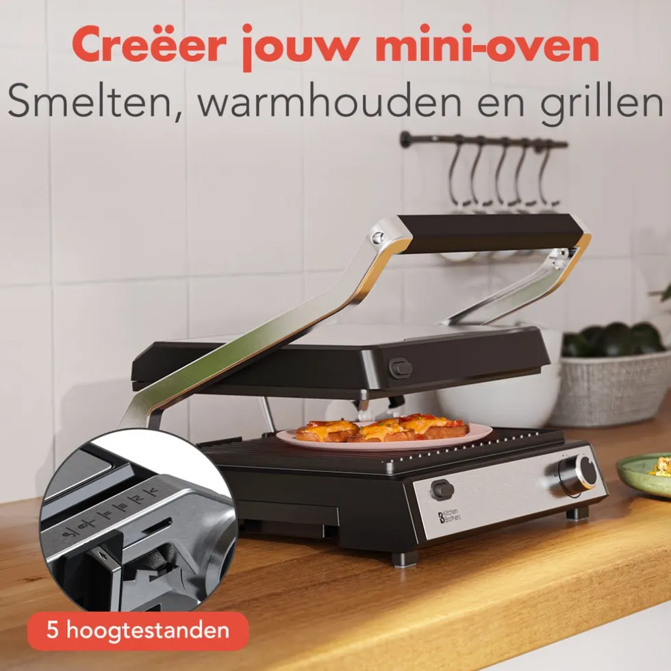 KitchenBrothers Contactgrill Deluxe