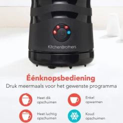 KitchenBrothers Elektrische Melkopschuimer