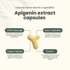 20% korting | Cupplement Apigenin Extract Capsules 100 mg