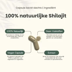 10% korting | Cupplement Combideal Shilajit Extract (5%) Capsules 500 mg