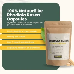 45% korting | Cupplement Multipack Rhodiola Rosea Capsules 500 mg