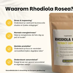 45% korting | Cupplement Multipack Rhodiola Rosea Capsules 500 mg