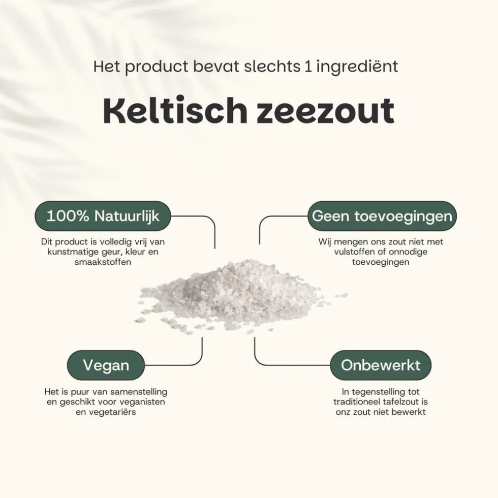 45% korting | Cupplement Multipack Keltisch Zeezout