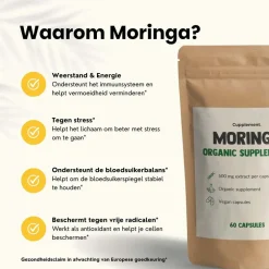 20% korting | Cupplement Voordeelverpakking Moringa Capsules 500 mg Biologisch
