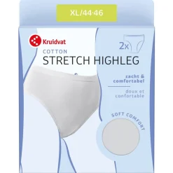 Kruidvat Cotton Stretch Highleg Damesslip